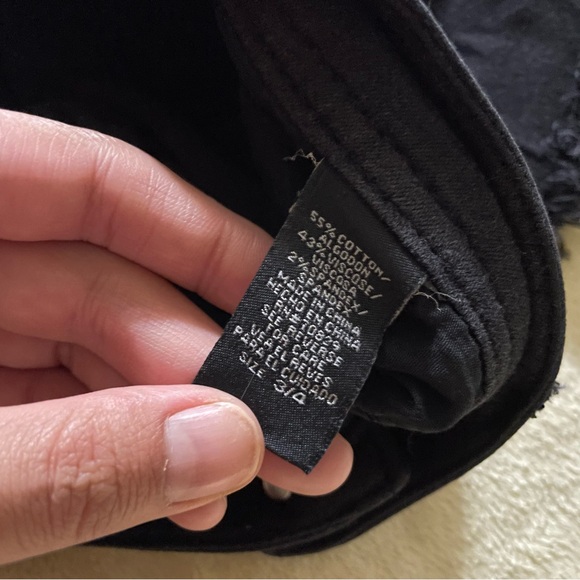 Soft Obsession Cut Off DIY Shorts Women 3/4 DIY Denim Jean Stretch - Picture 5 of 5